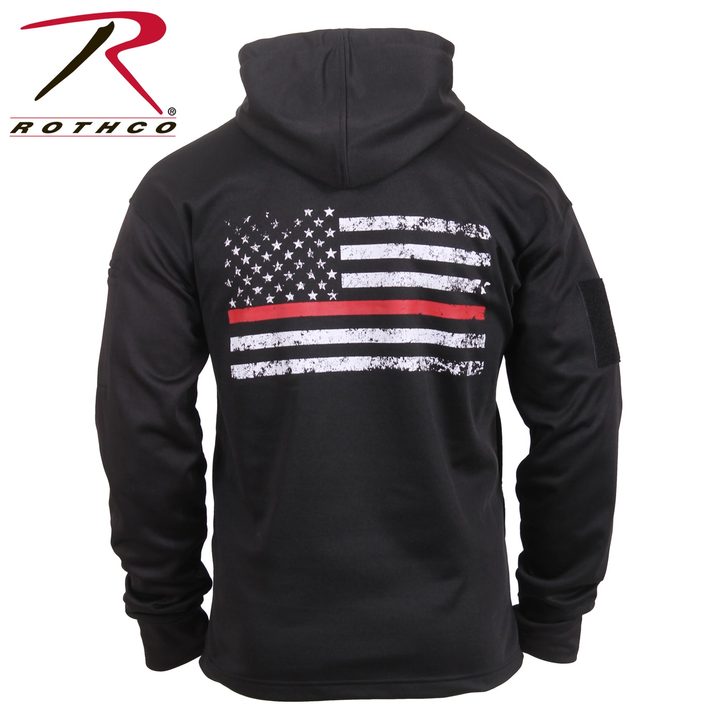 Rothco Concealed Carry Thin Red Line Hoodie