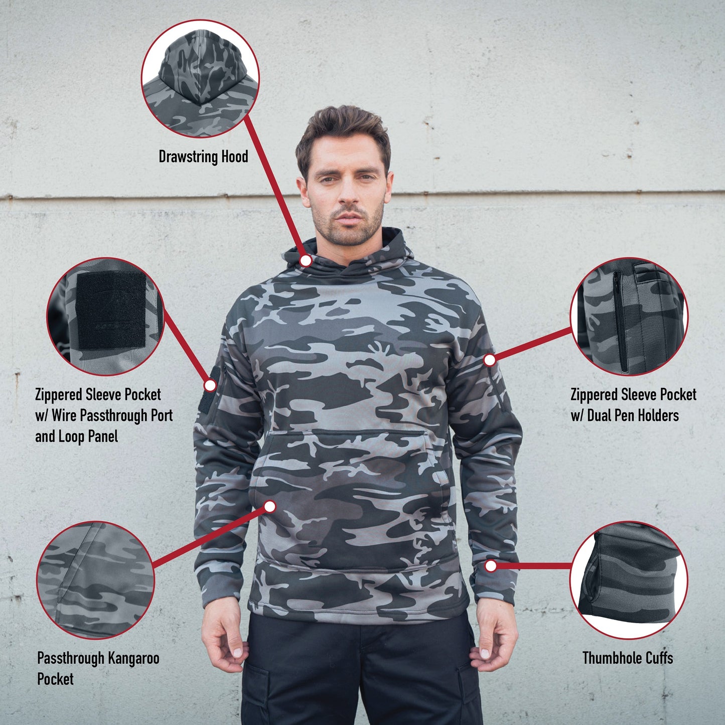 Rothco Concealed Carry Hoodie