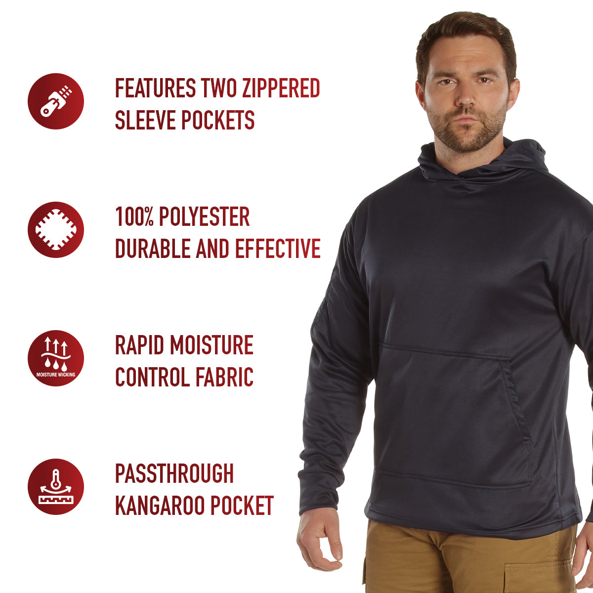 Rothco Concealed Carry Hoodie