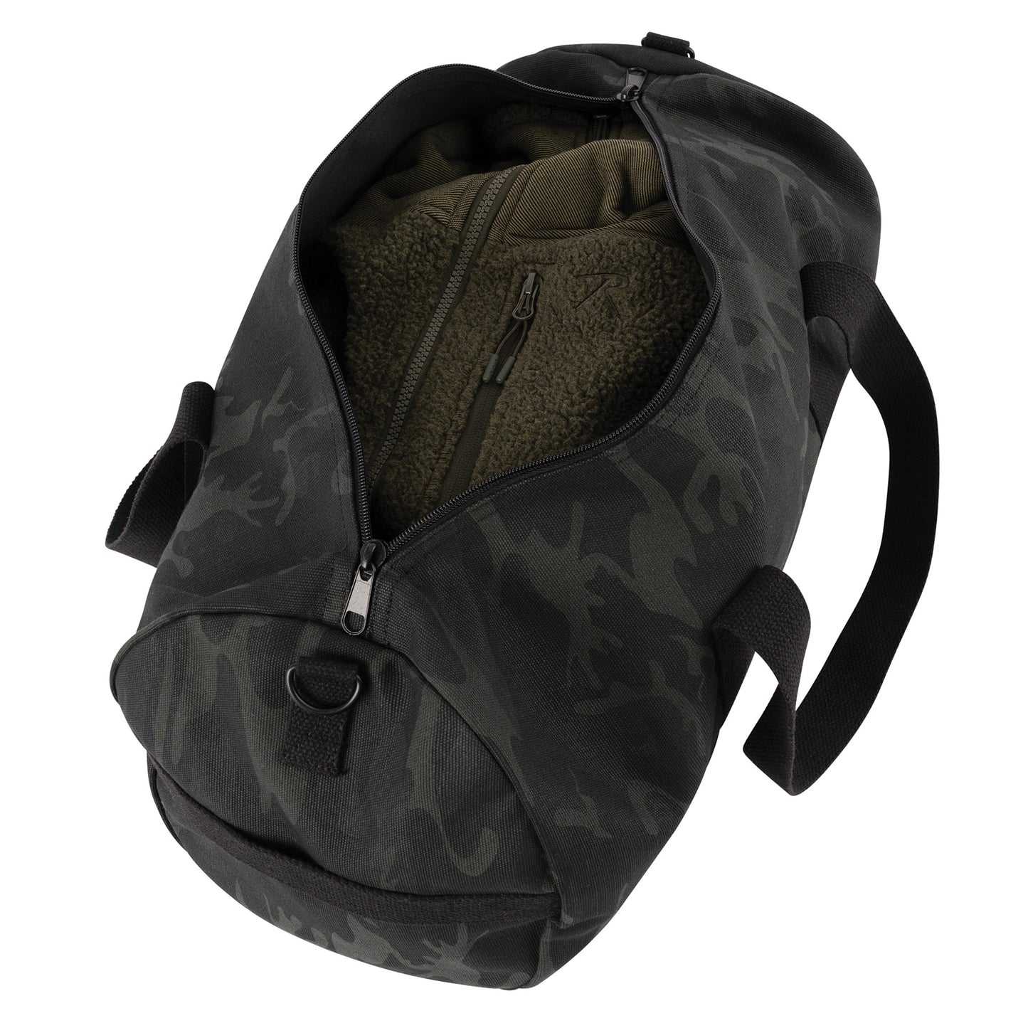 Rothco Midnight Camo Canvas Shoulder Duffle Bag