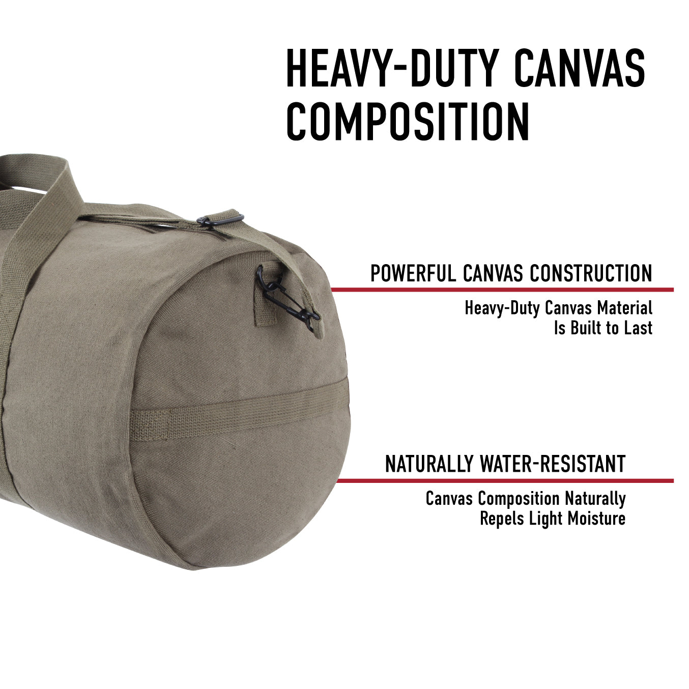 Rothco Canvas Shoulder Duffle Bag