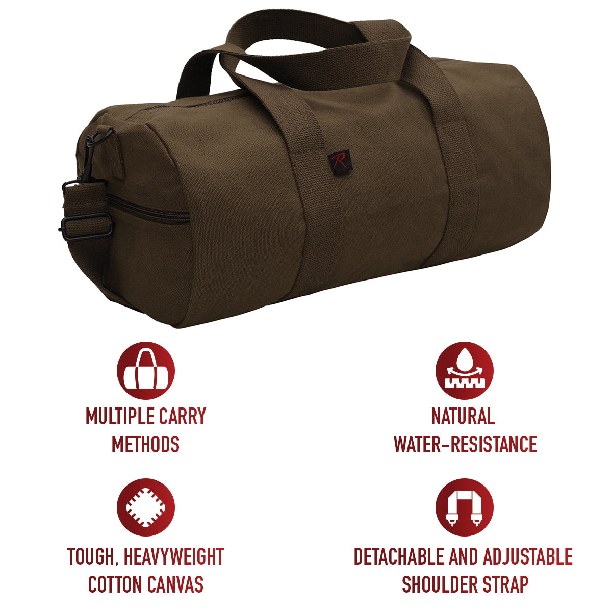 Rothco Canvas Shoulder Duffle Bag