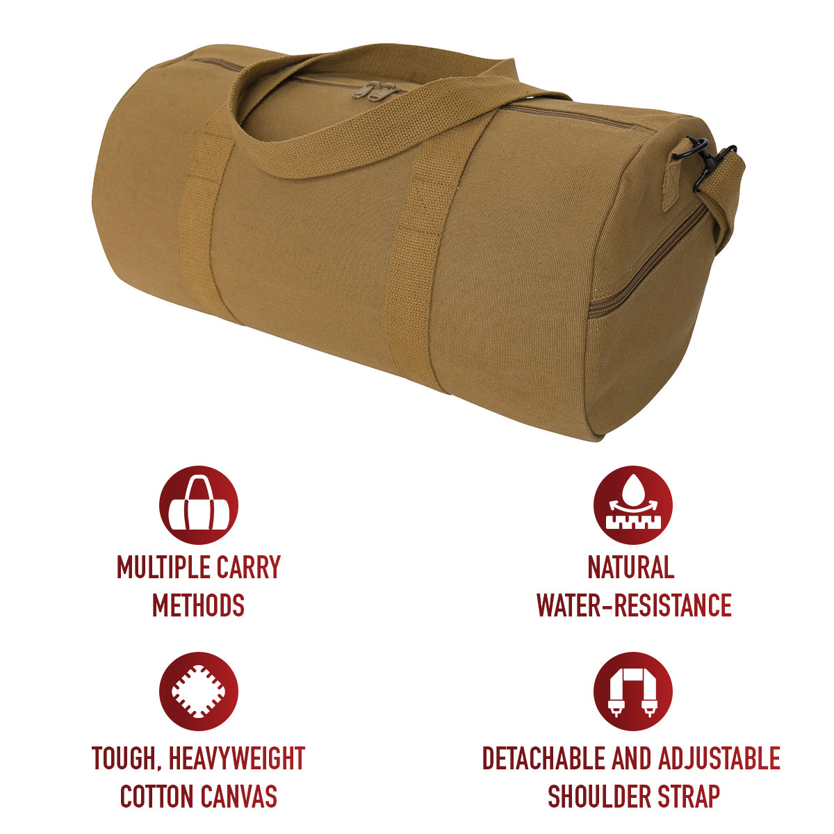 Rothco Canvas Shoulder Duffle Bag