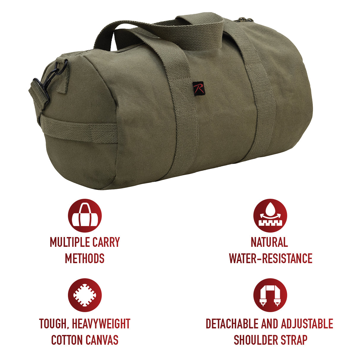 Rothco Canvas Shoulder Duffle Bag