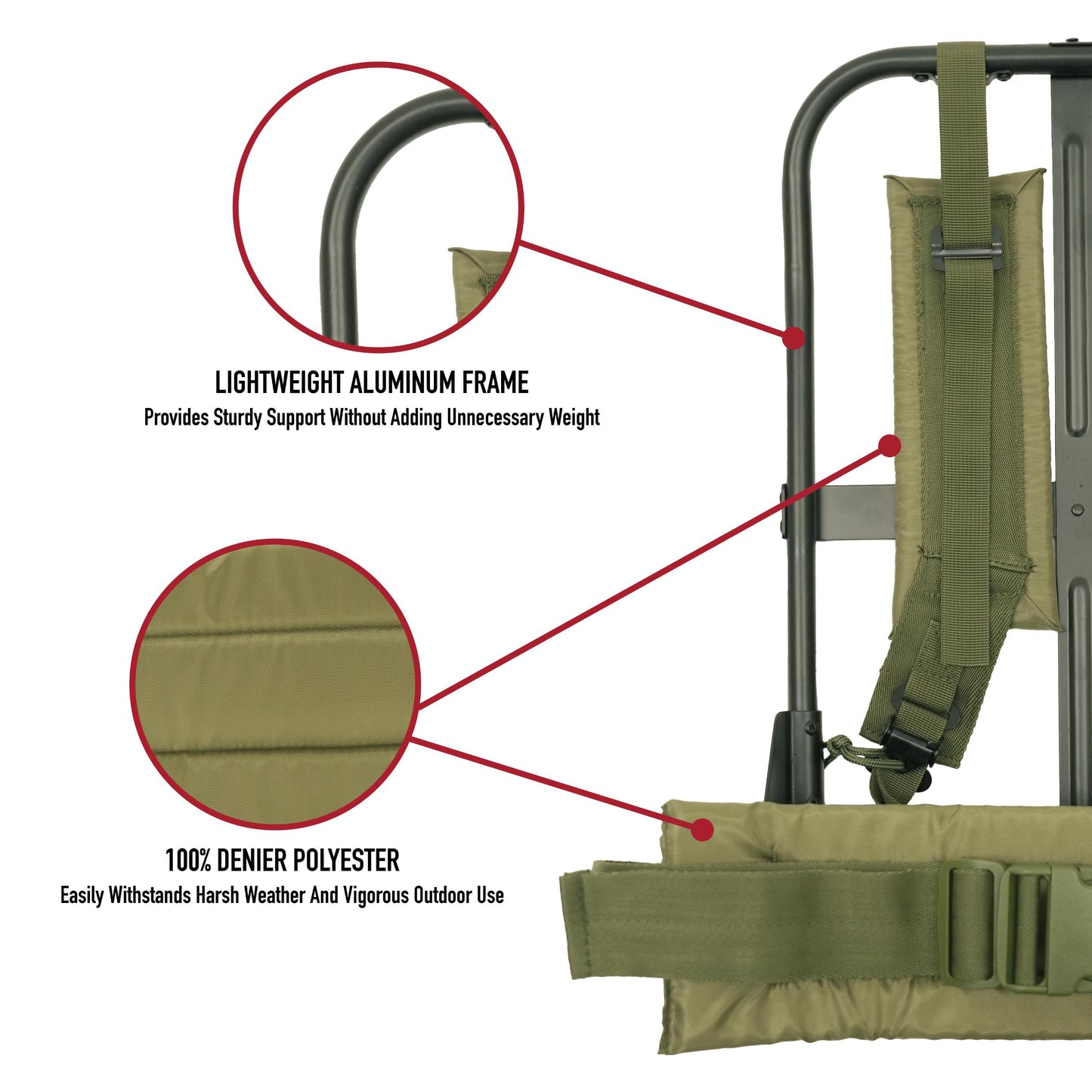 Rothco Alice Pack Frame with Attachments