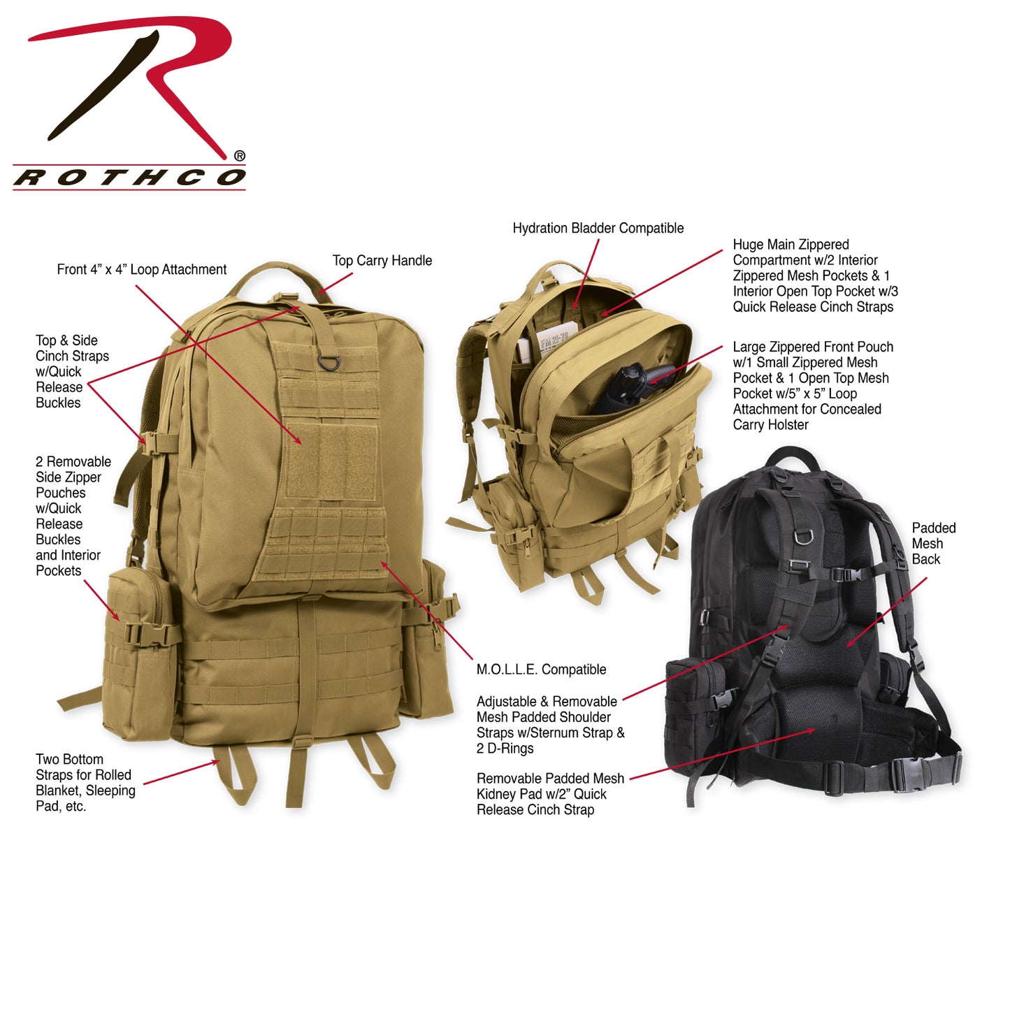 Rothco Global Assault Pack