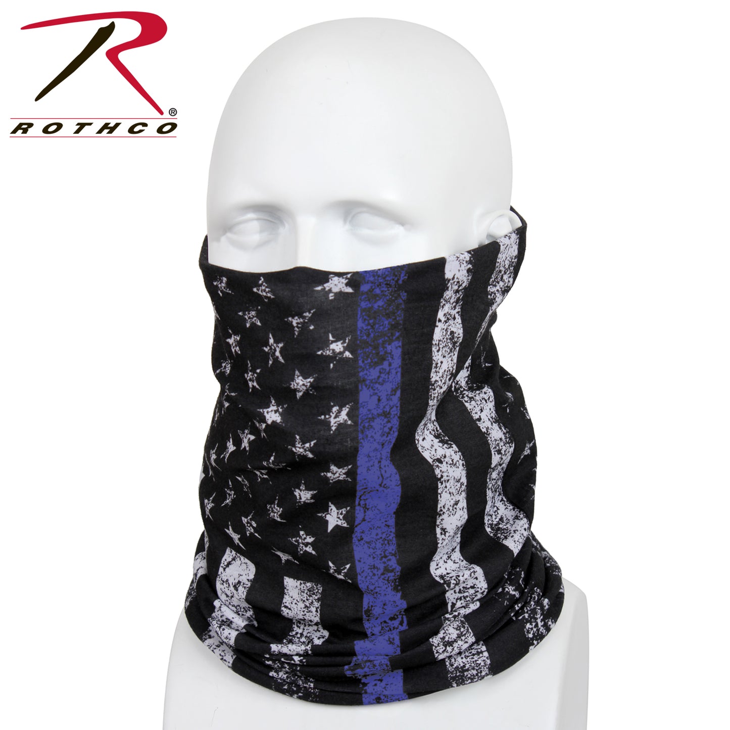 Rothco Thin Blue Line Multi-Use Tactical Wrap