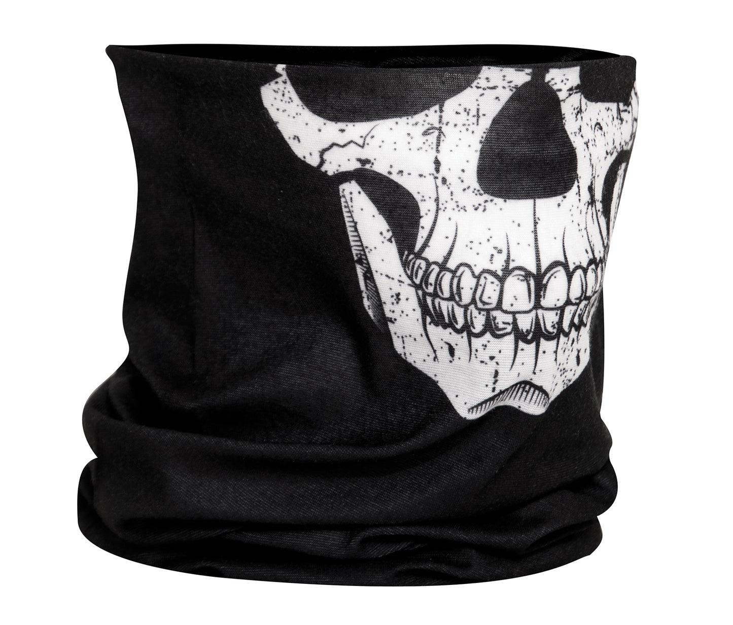 Rothco Multi-Use Neck Gaiter and Face Covering Tactical Wrap - Skull Print