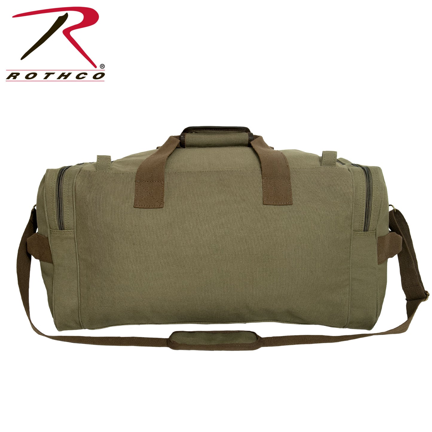 Rothco Canvas Pocketed Military Gear Bag