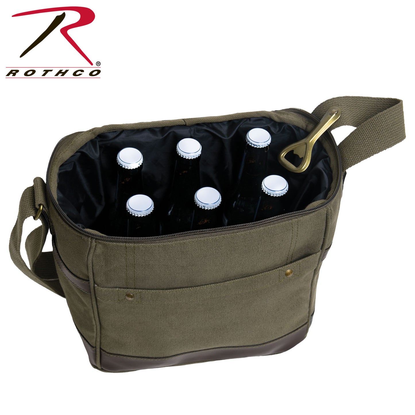 Rothco Canvas Insulated Cooler Bag