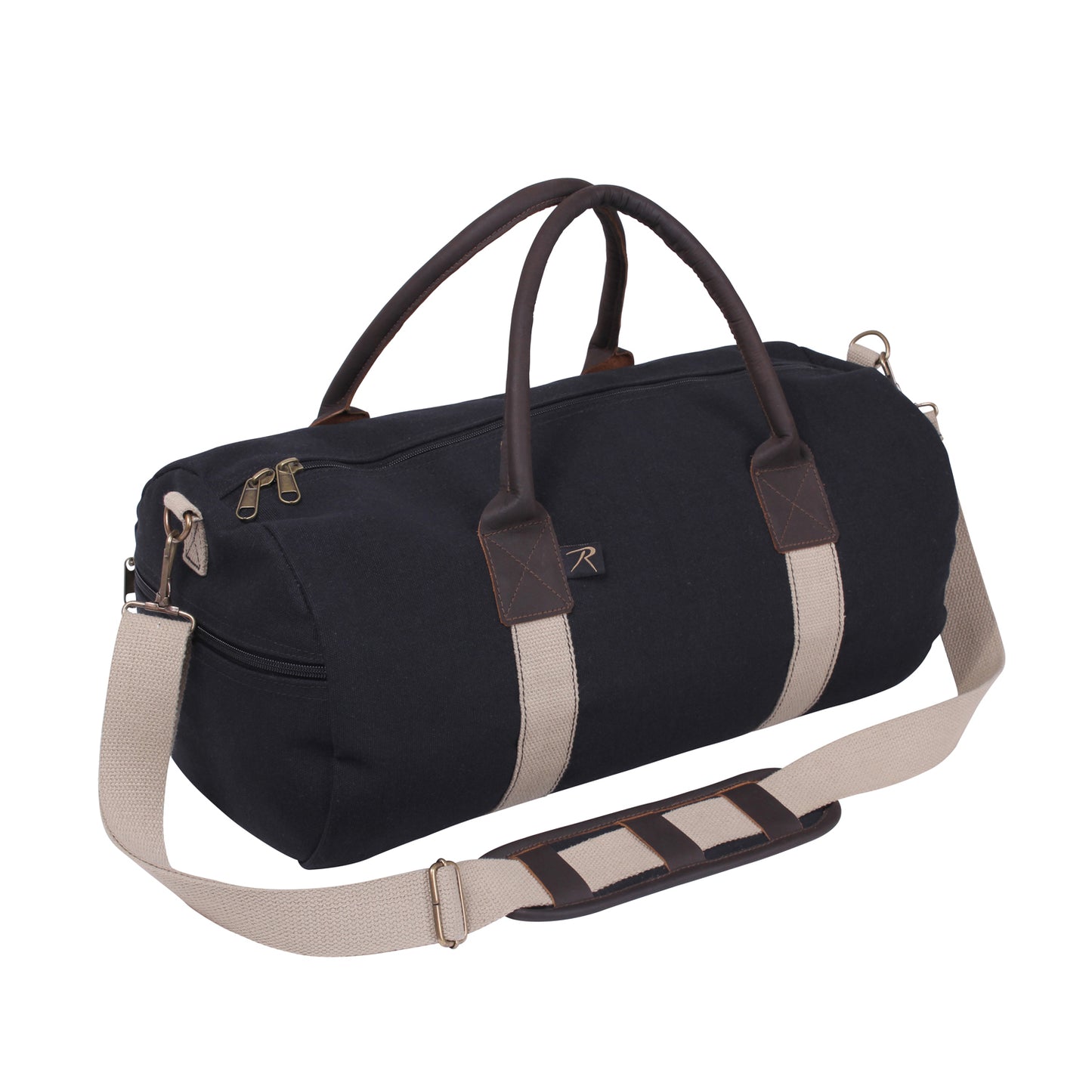 Rothco Canvas & Leather Gym Duffle Bag