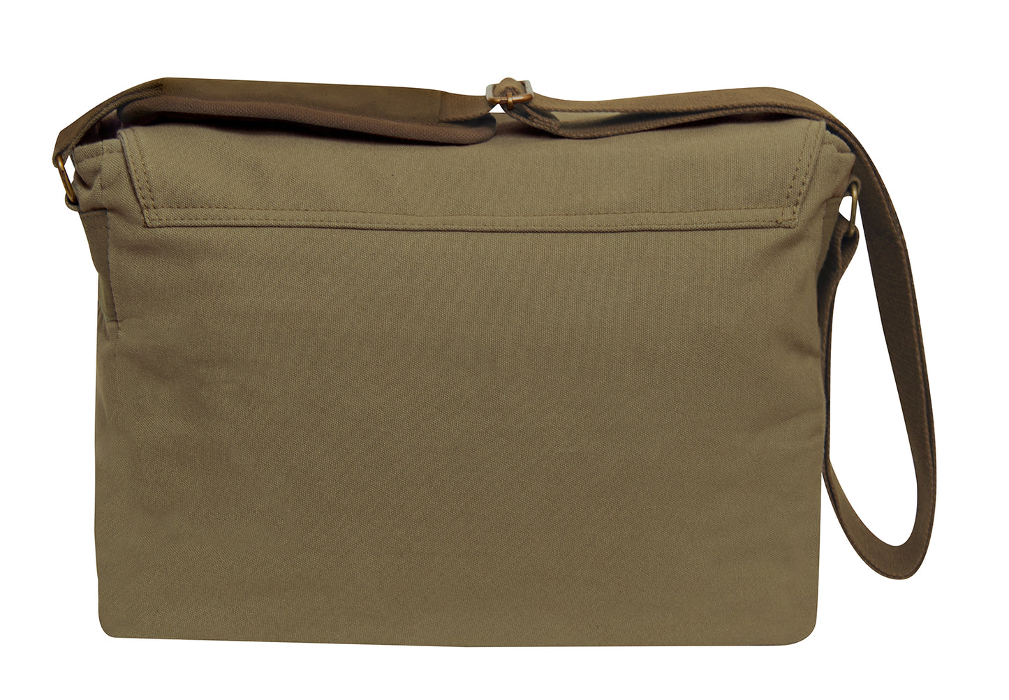 Rothco Deluxe Vintage Canvas Messenger Bag - Olive Drab