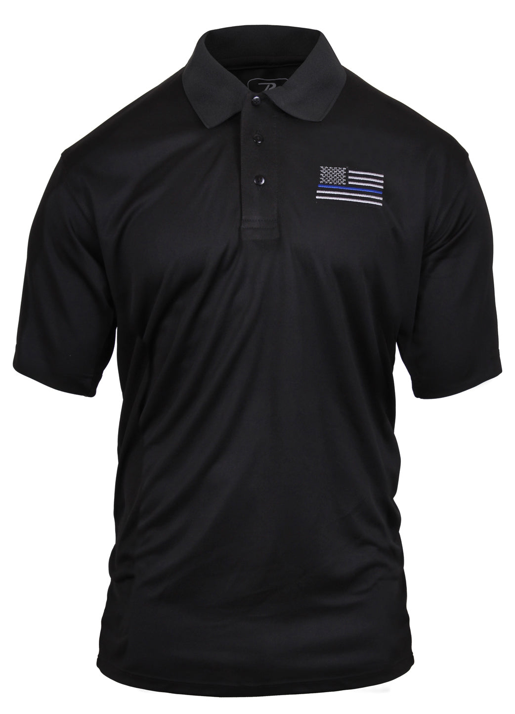 Rothco Thin Blue Line Moisture Wicking Polo