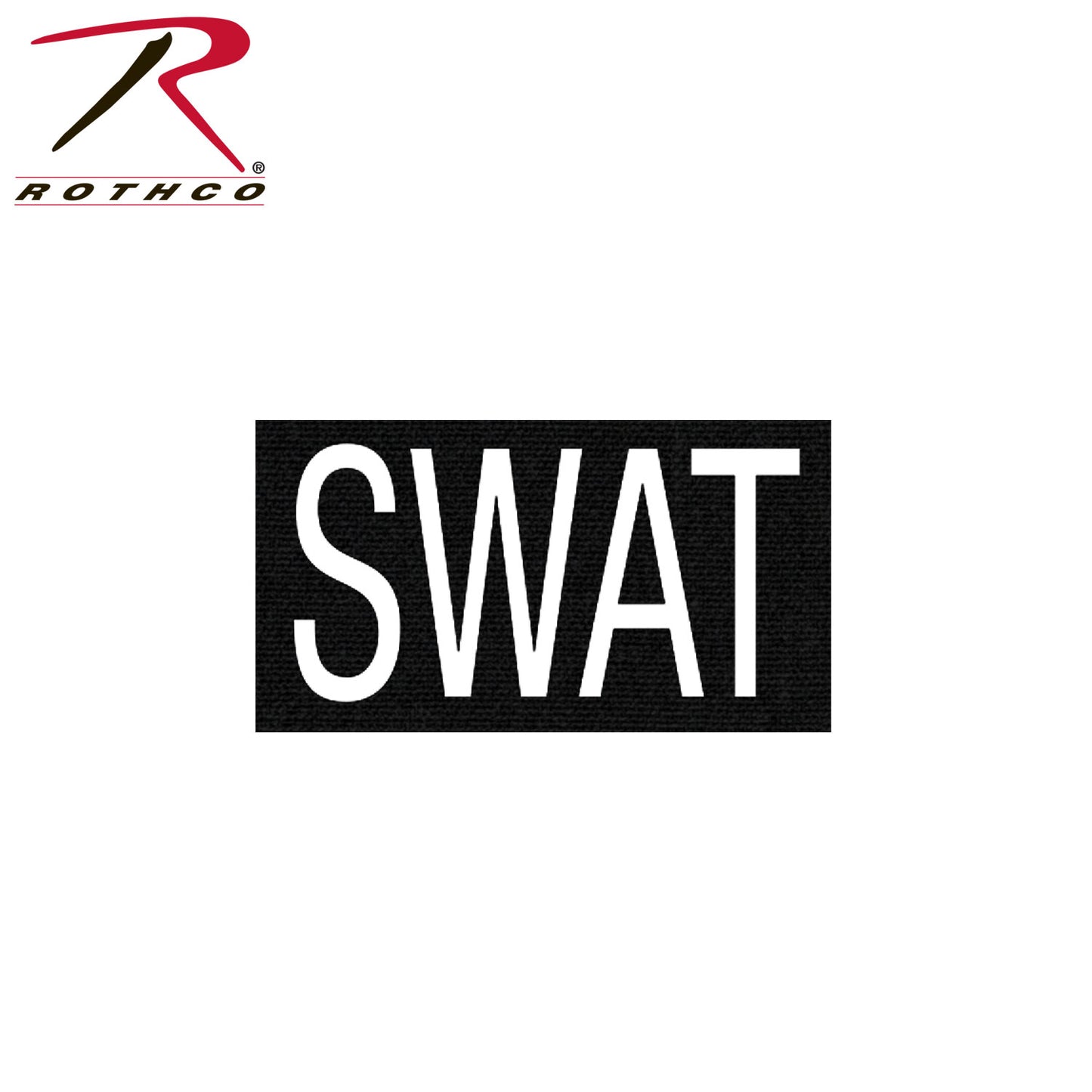 Rothco SWAT Patch With Hook Back