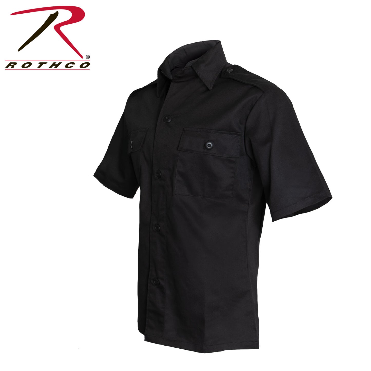 Rothco Short Sleeve Tactical Shirt - Black