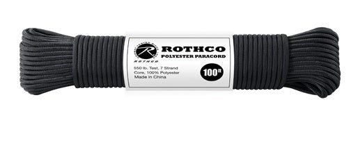 Rothco 550lb Type III Polyester Paracord