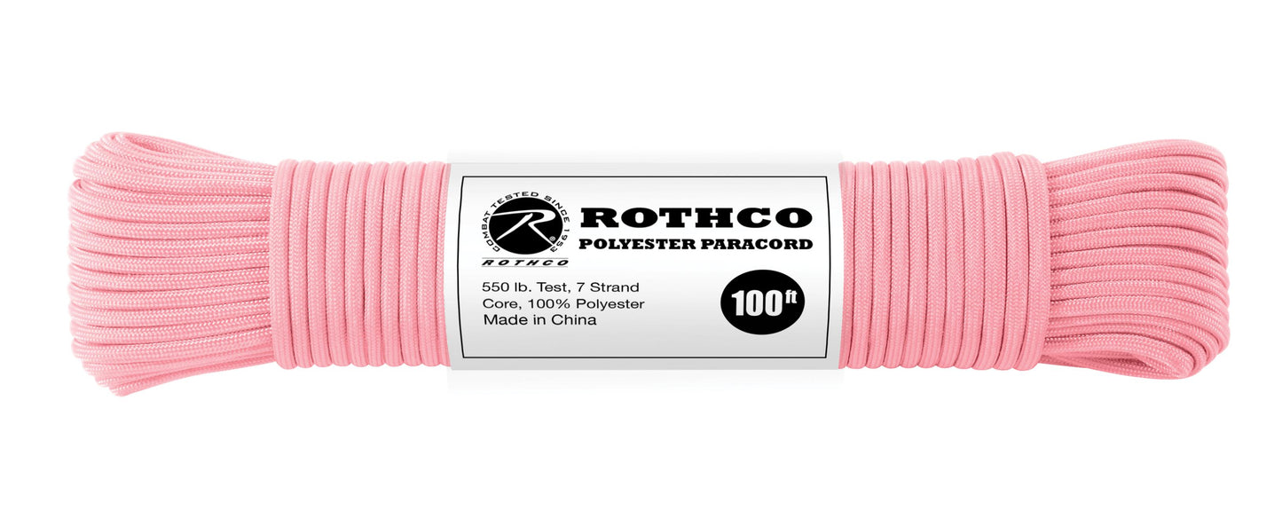 Rothco 550lb Type III Polyester Paracord