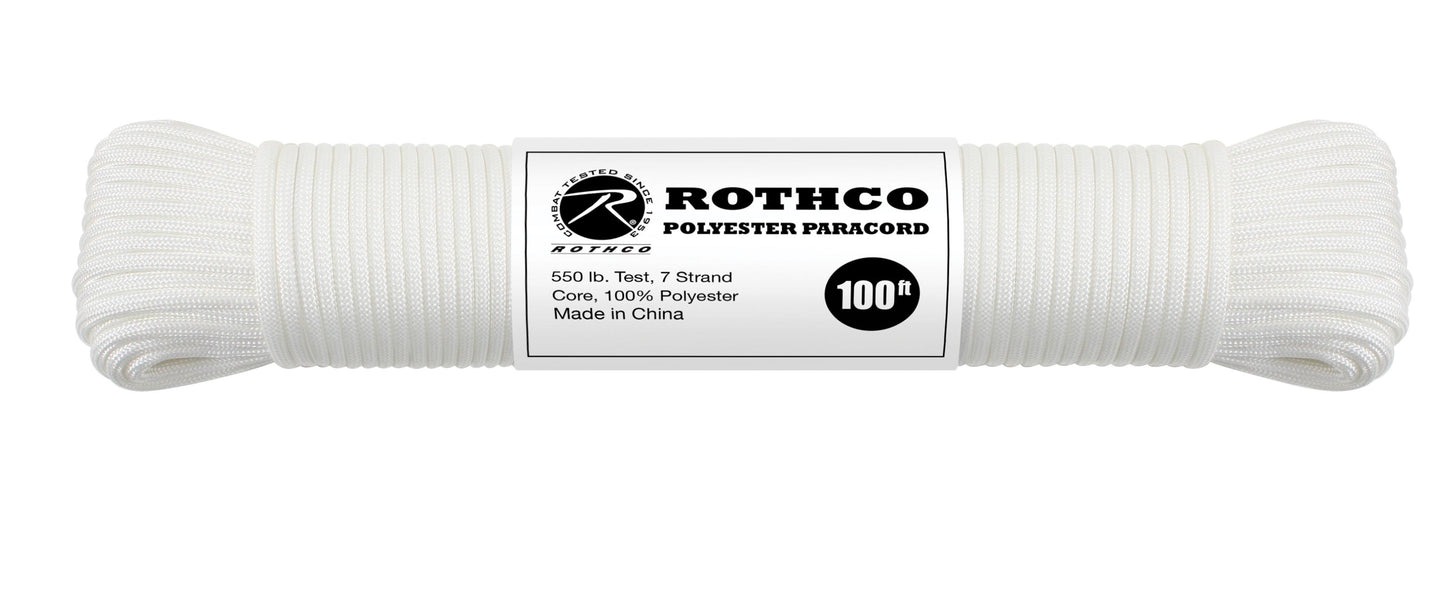 Rothco 550lb Type III Polyester Paracord