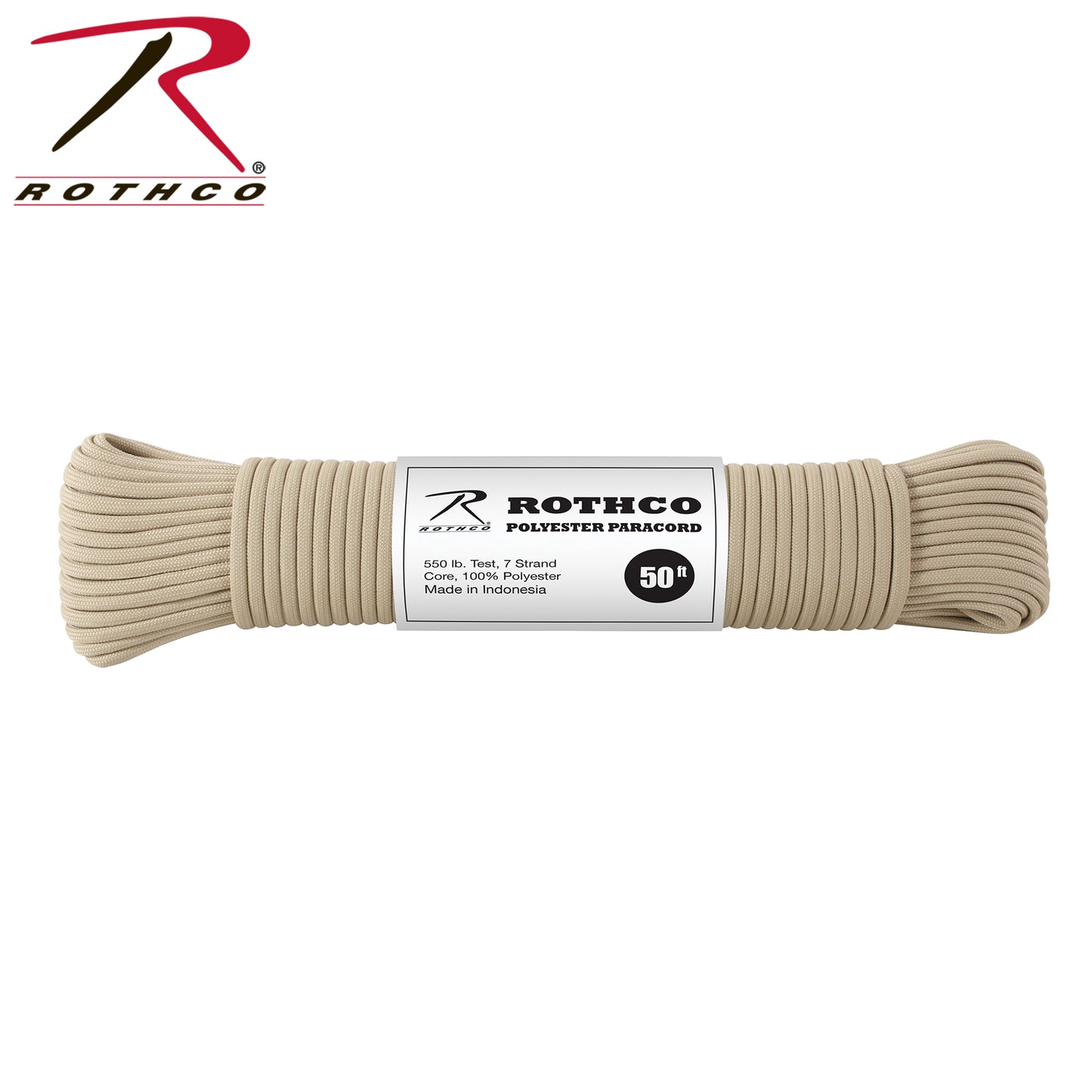 Rothco 550lb Type III Polyester Paracord