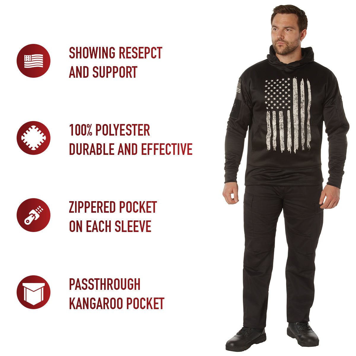 Rothco Concealed Carry Concealed Carry Hoodie