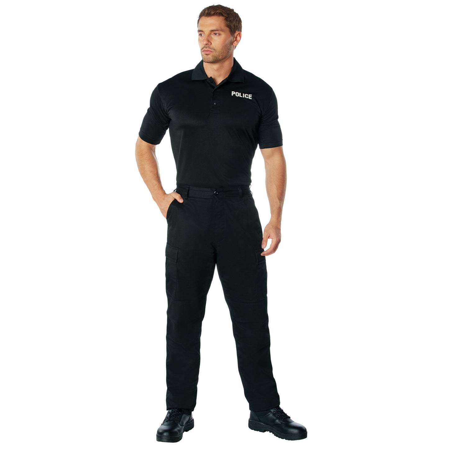 Rothco Moisture Wicking Police Polo Shirt