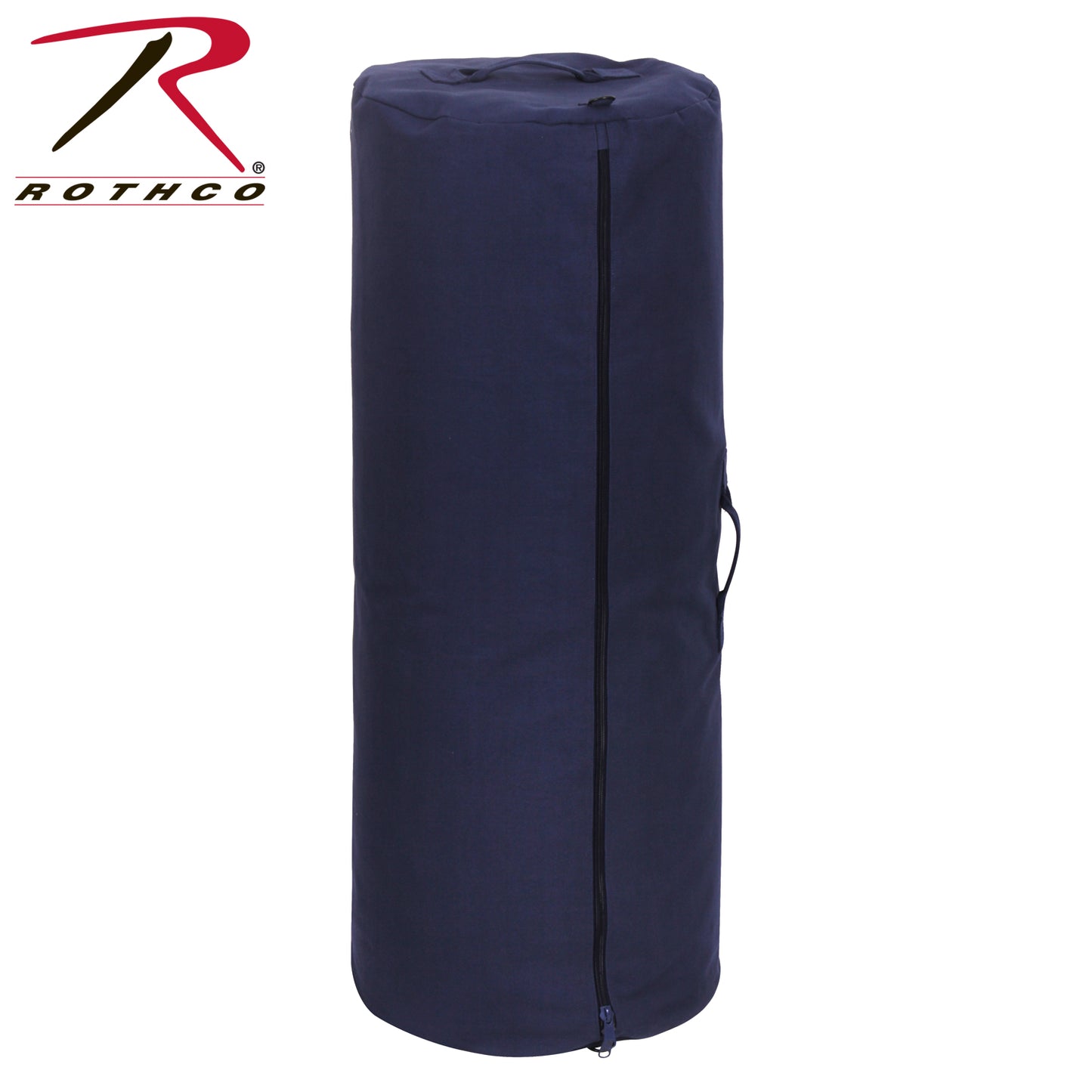 Rothco Canvas Duffle Bag with Side Zipper