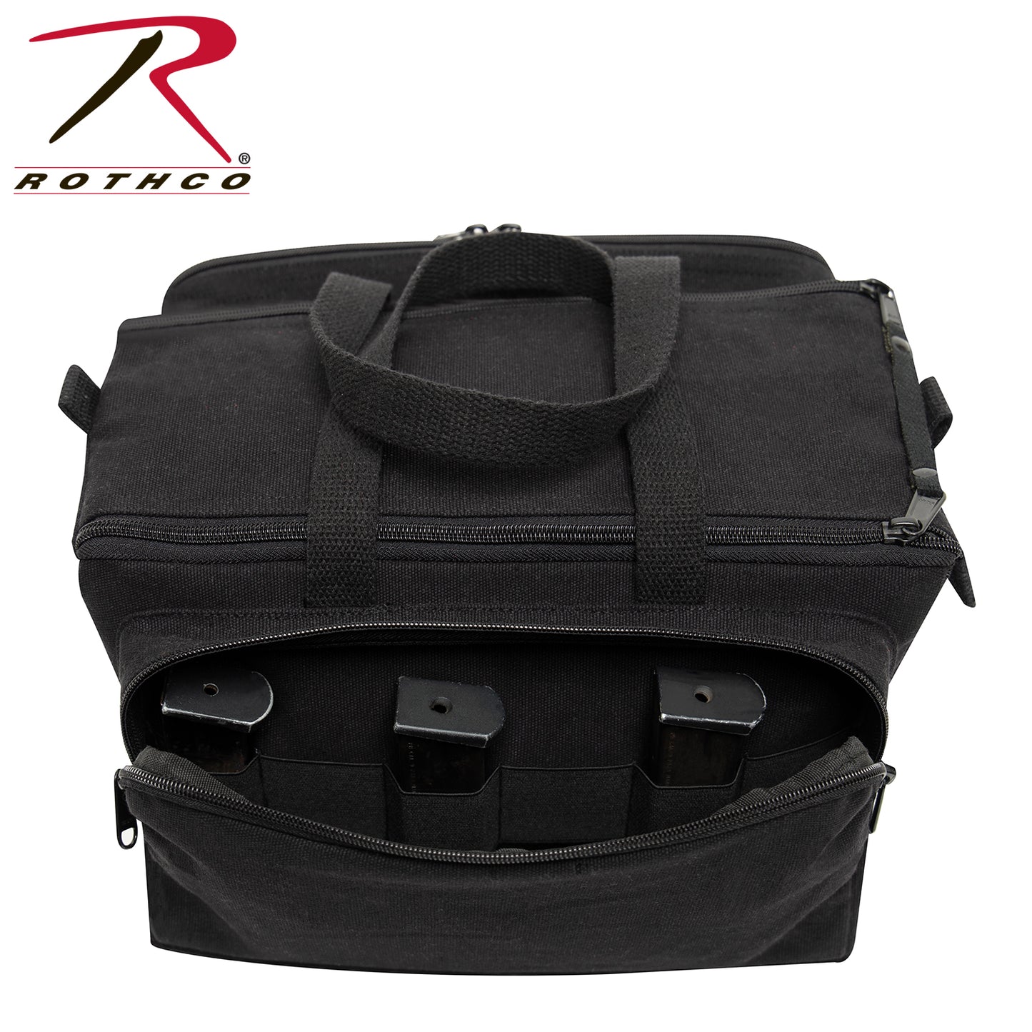 Rothco Canvas Tactical Shooting Range Bag - Black