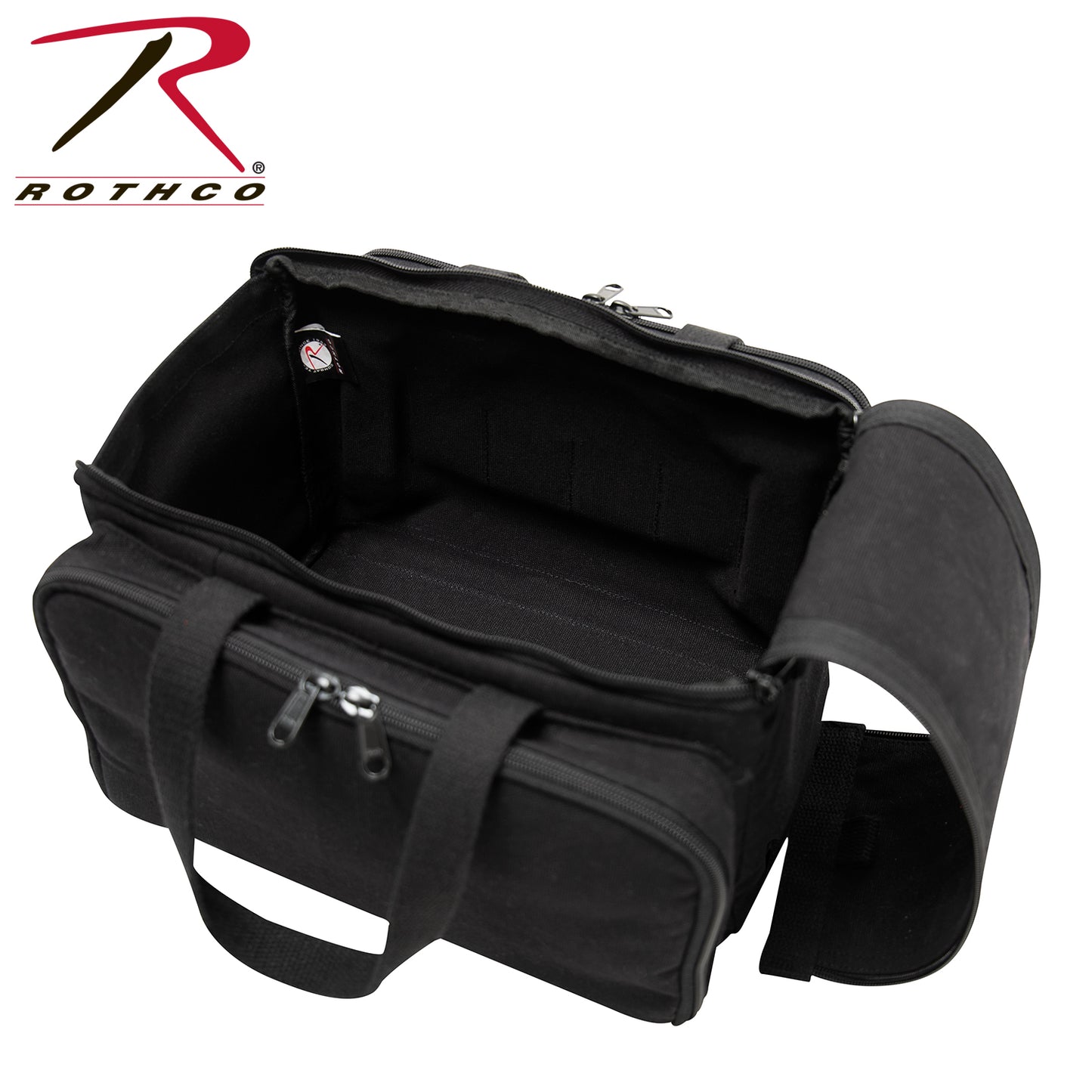 Rothco Canvas Tactical Shooting Range Bag - Black