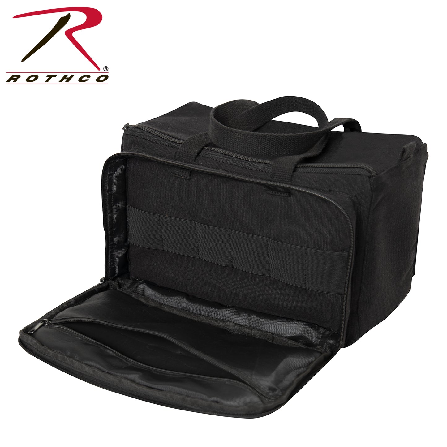 Rothco Canvas Tactical Shooting Range Bag - Black