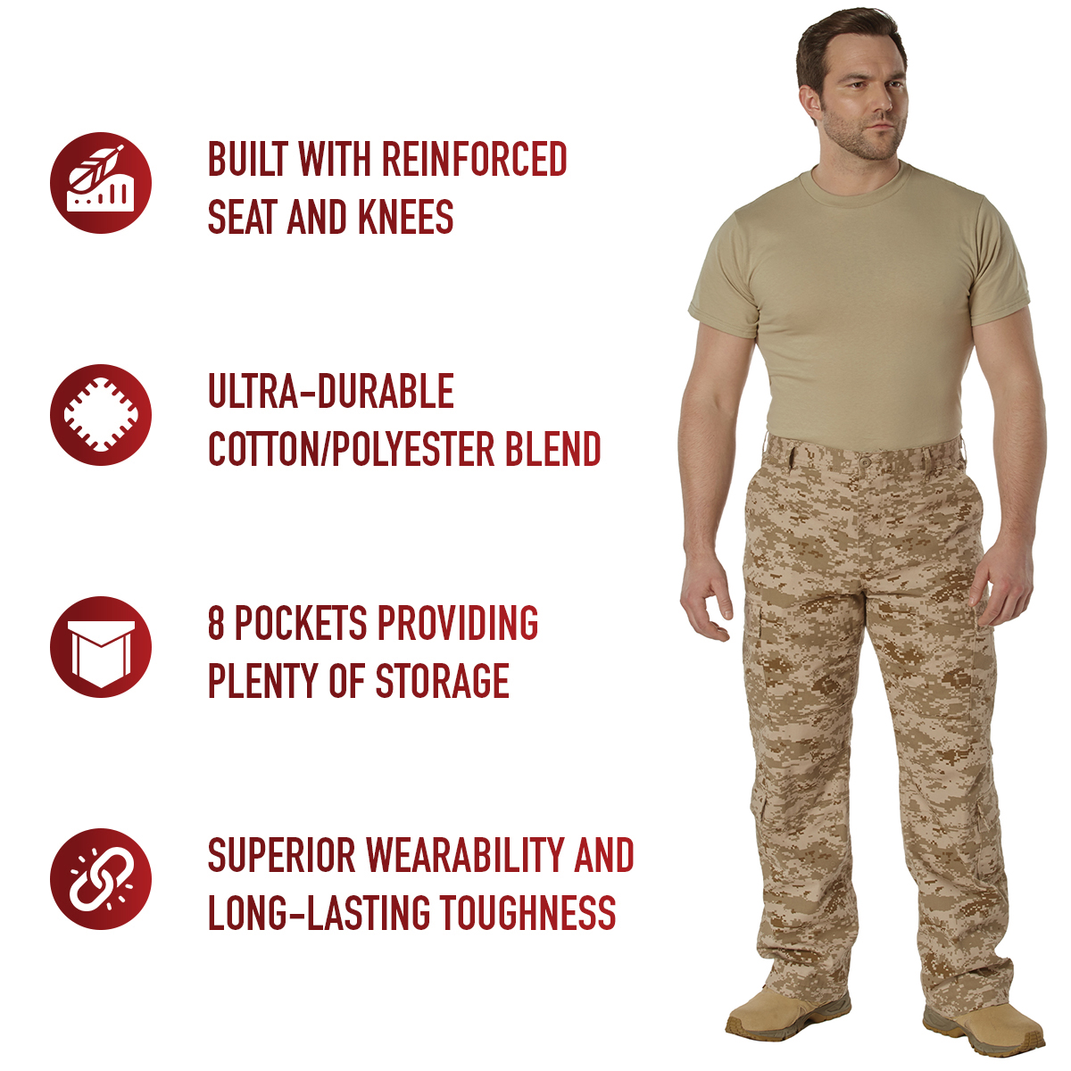 Rothco Vintage Paratrooper Cargo Fatigue Pants