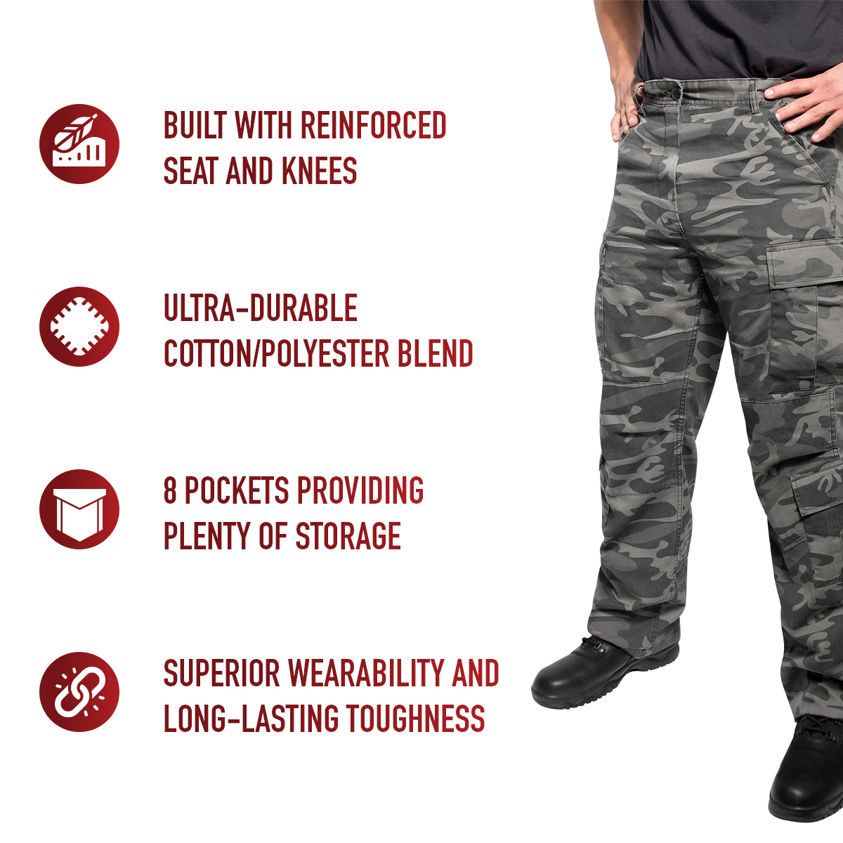 Rothco Vintage Paratrooper Cargo Fatigue Pants