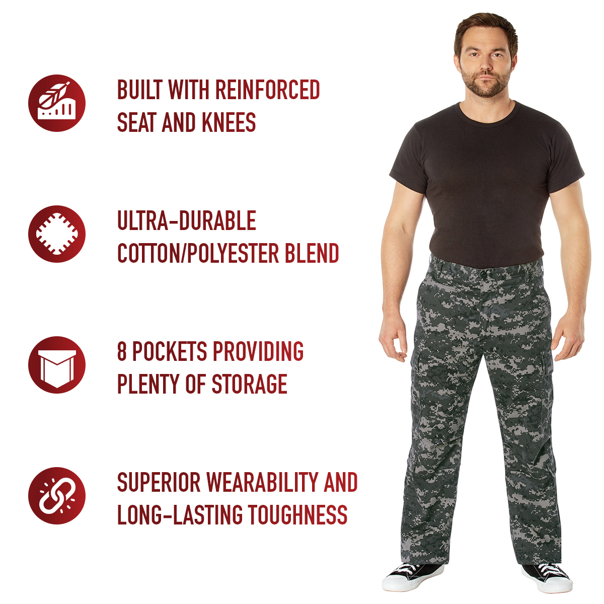 Rothco Vintage Paratrooper Cargo Fatigue Pants