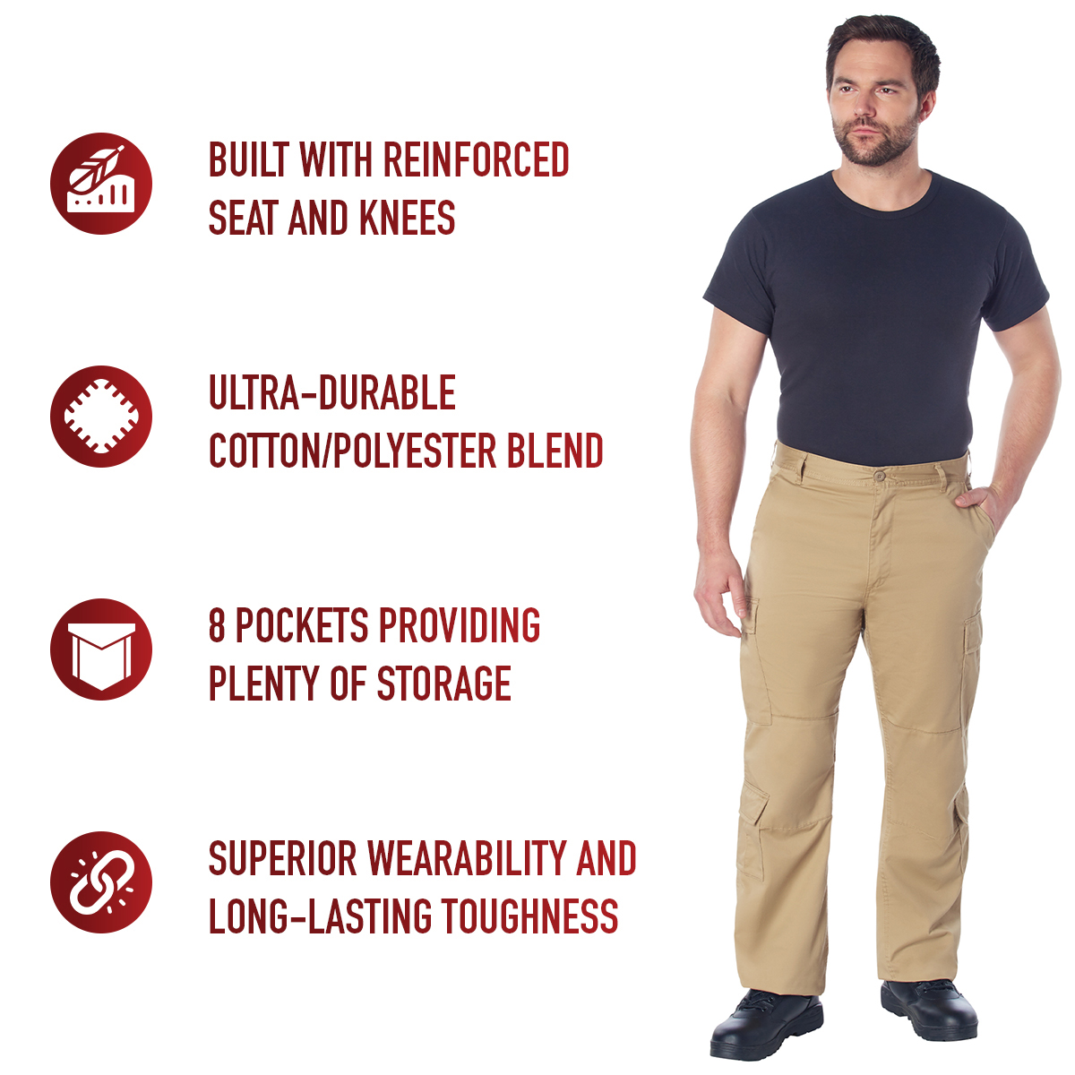 Rothco Vintage Paratrooper Cargo Fatigue Pants