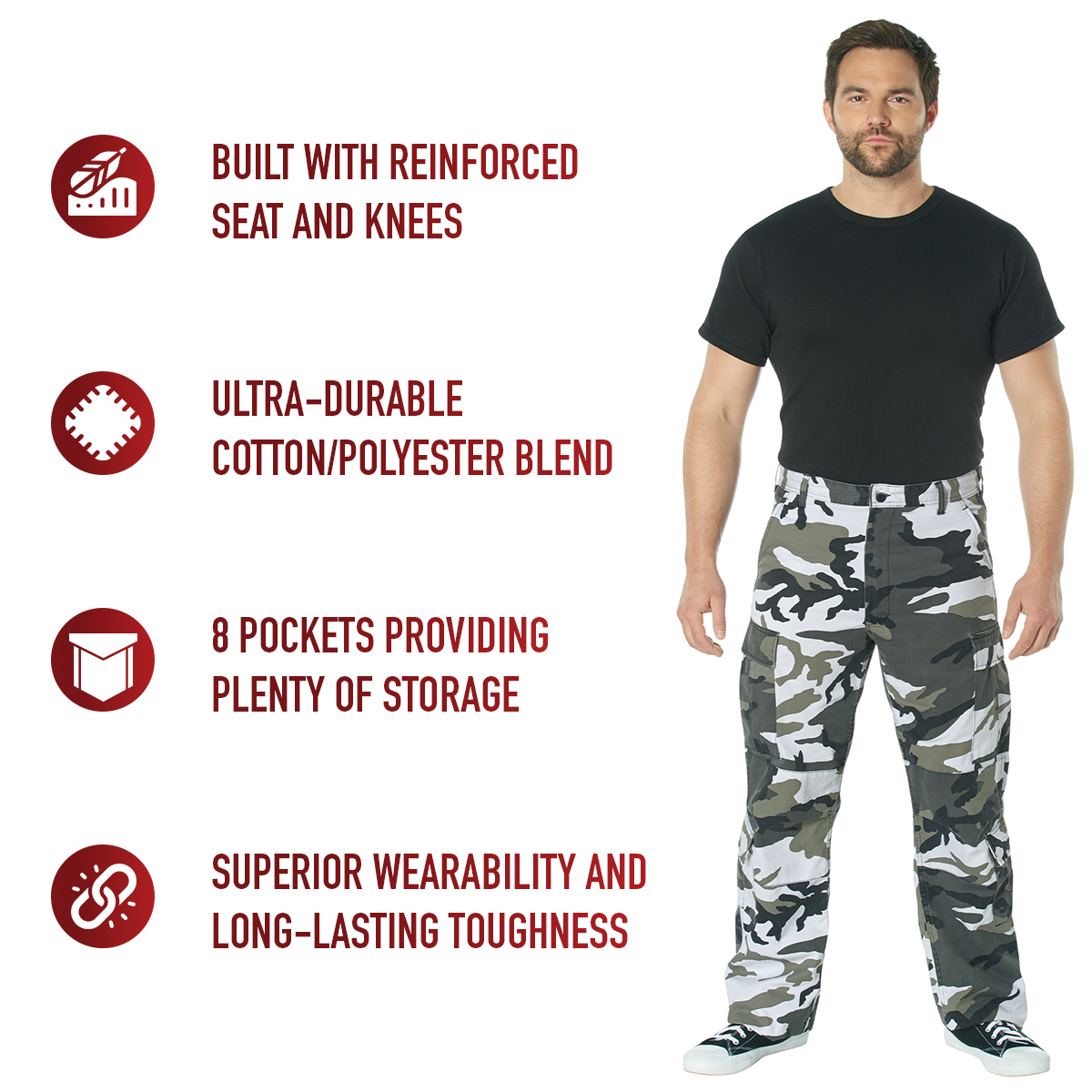 Rothco Vintage Paratrooper Cargo Fatigue Pants