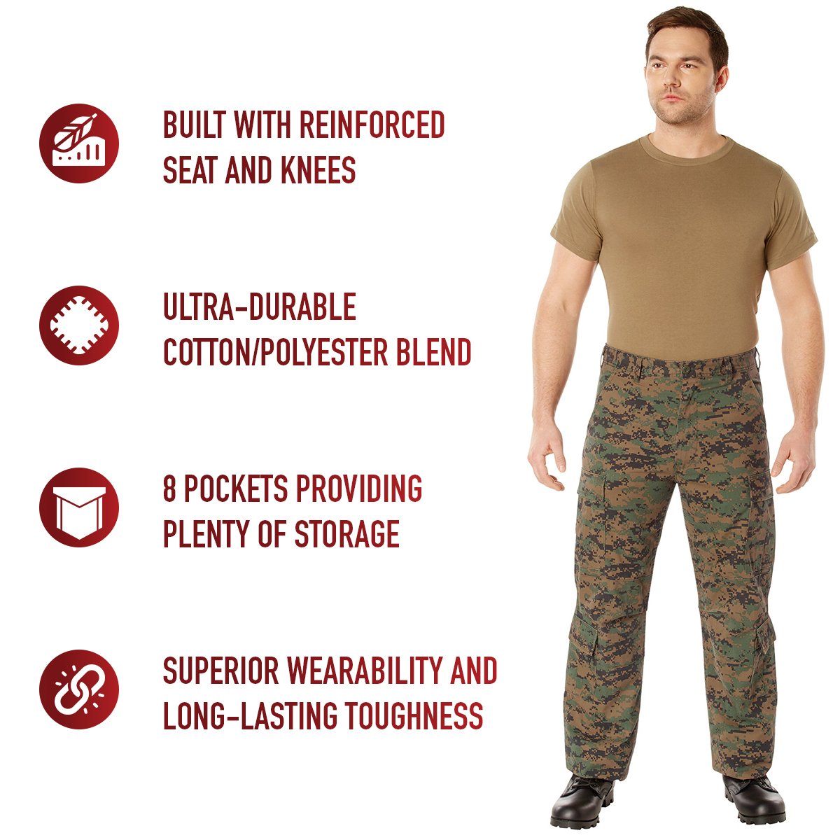 Rothco Vintage Paratrooper Cargo Fatigue Pants
