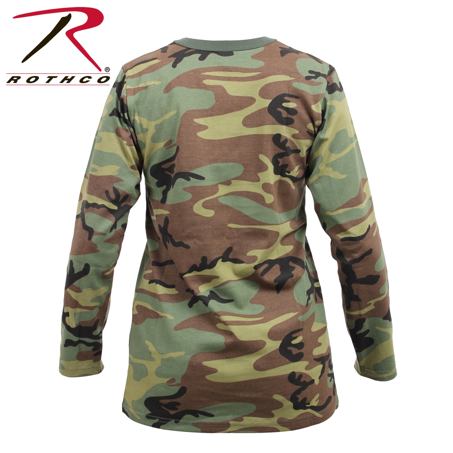 Rothco Womens Long Sleeve Camo T-Shirt