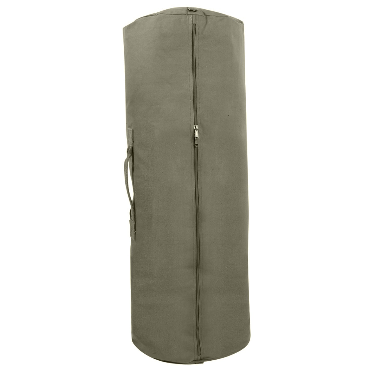 Rothco Canvas Duffle Bag with Side Zipper