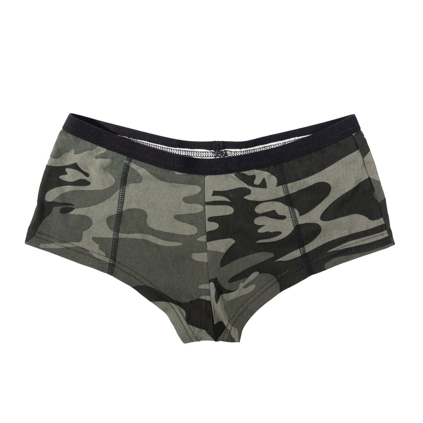 Rothco Black Camo "Booty Camp" Booty Shorts