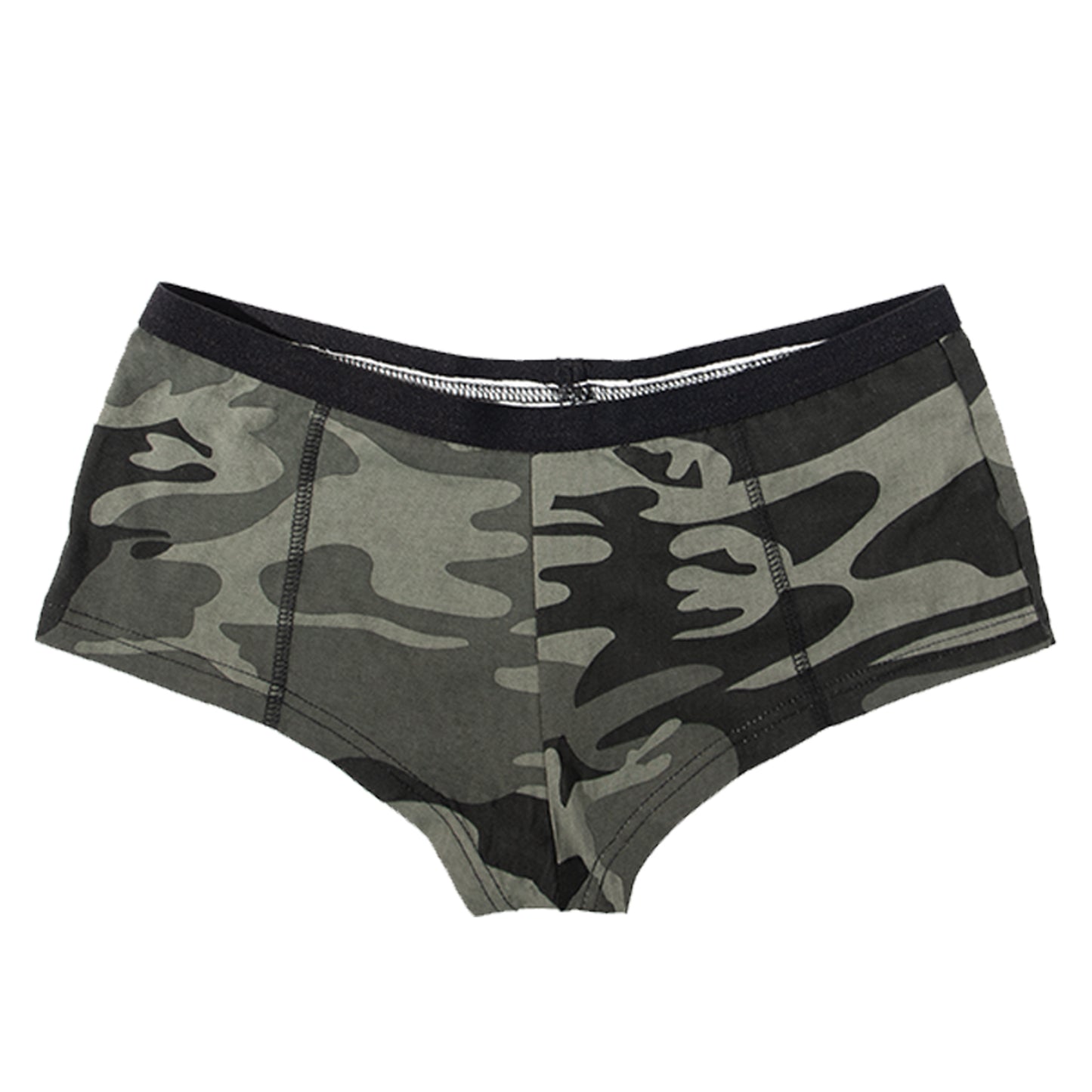 Rothco Black Camo "Booty Camp" Booty Shorts