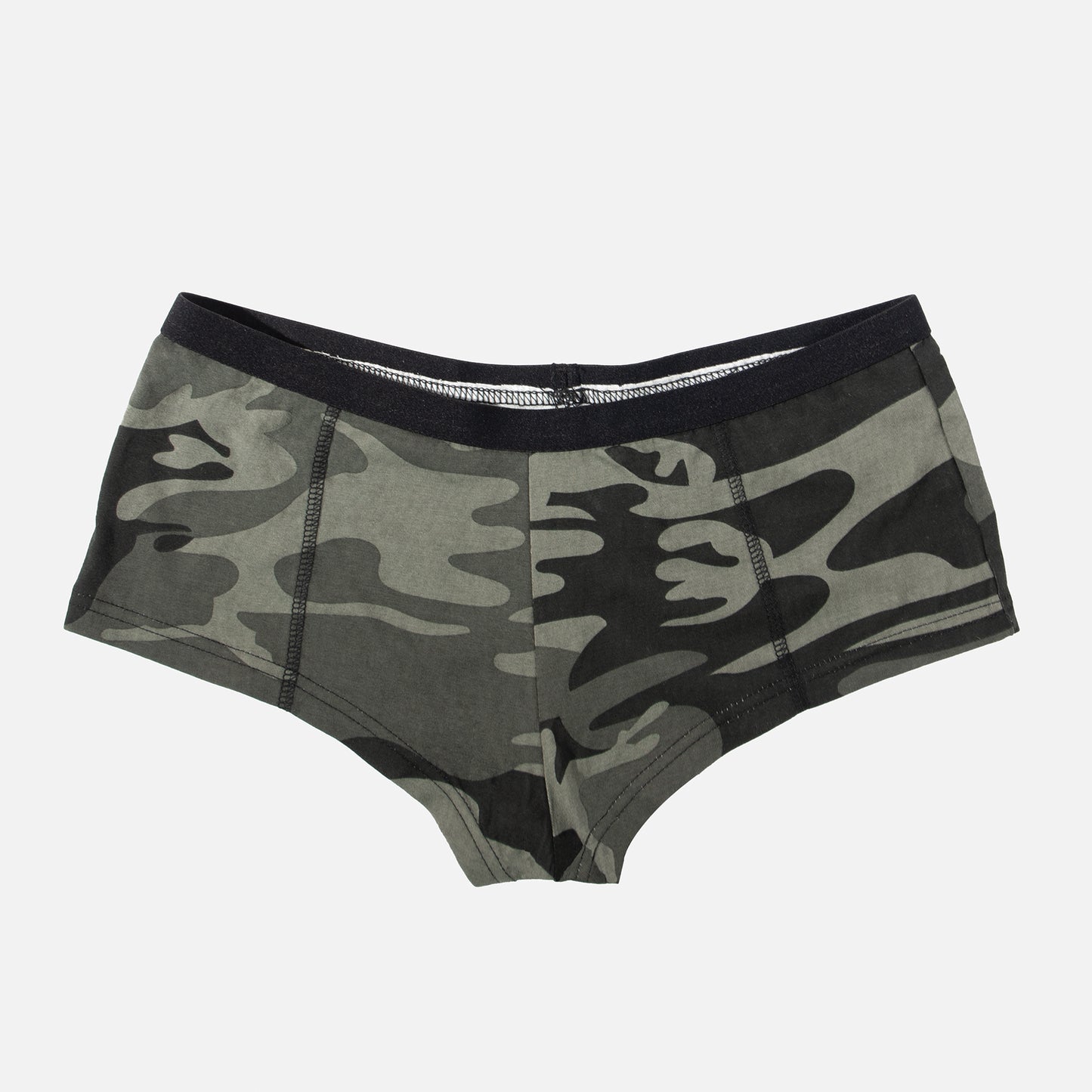 Rothco Black Camo "Booty Camp" Booty Shorts