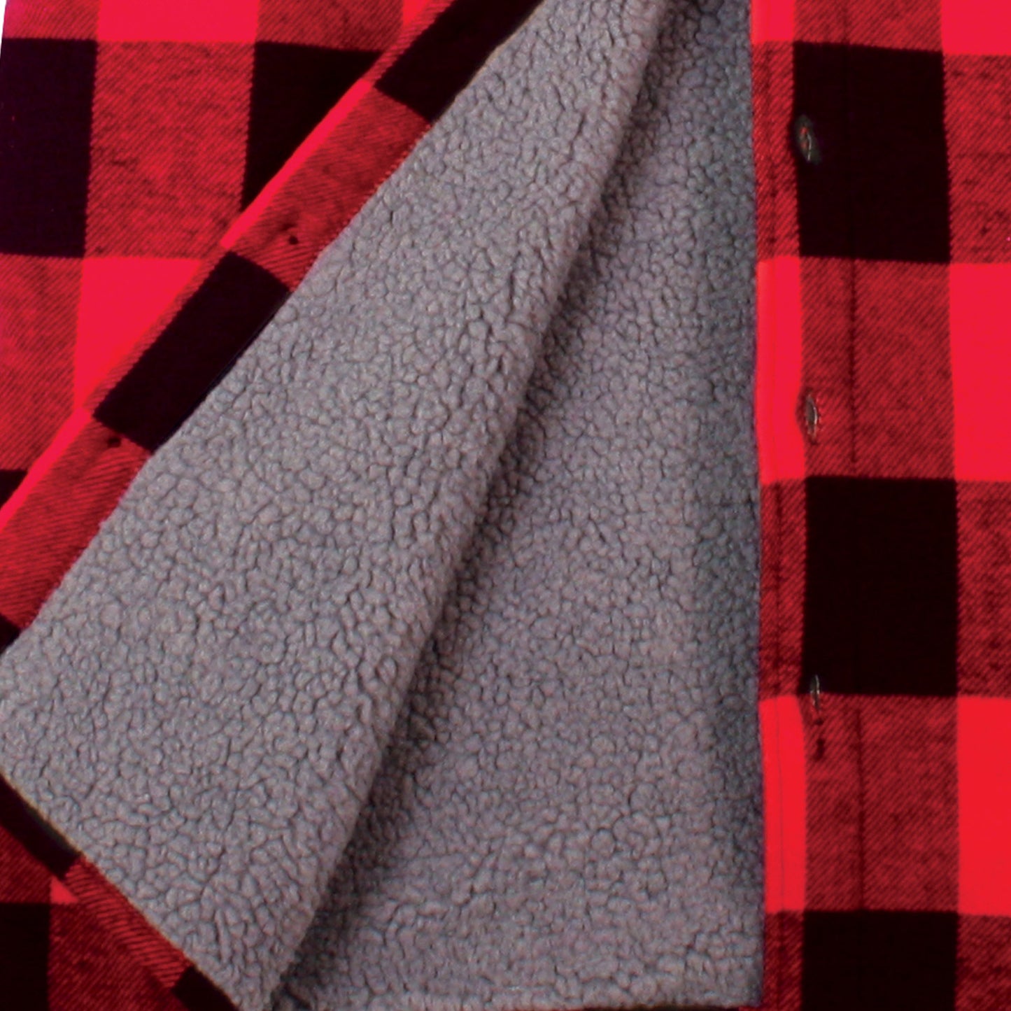 Rothco Extra Heavyweight Buffalo Plaid Sherpa Lined Flannel Shirts