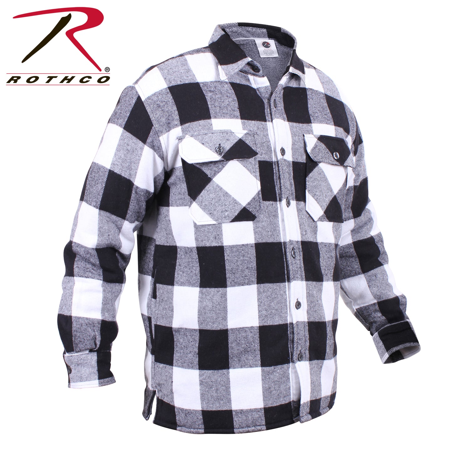 Rothco Extra Heavyweight Buffalo Plaid Sherpa Lined Flannel Shirts