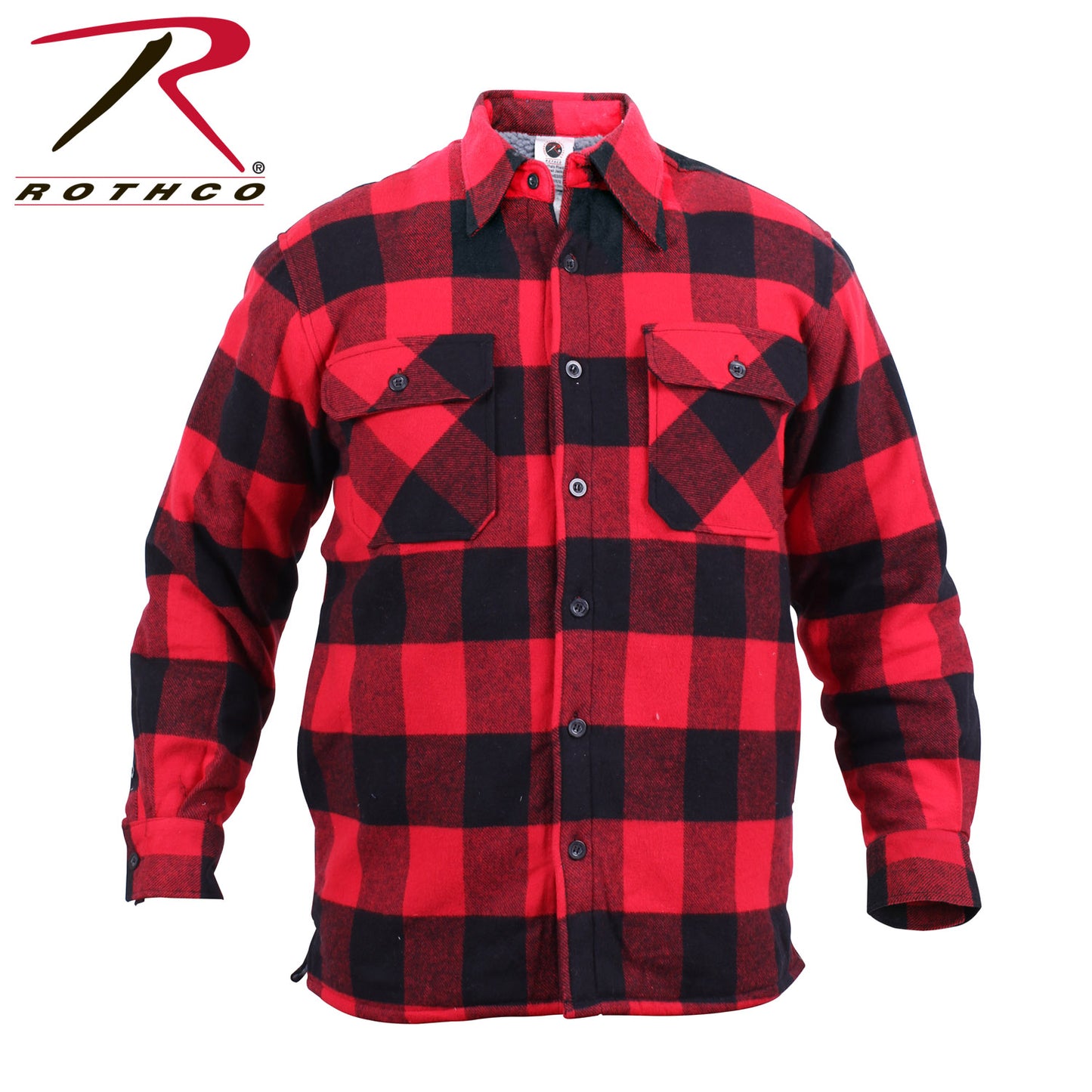 Rothco Extra Heavyweight Buffalo Plaid Sherpa Lined Flannel Shirts