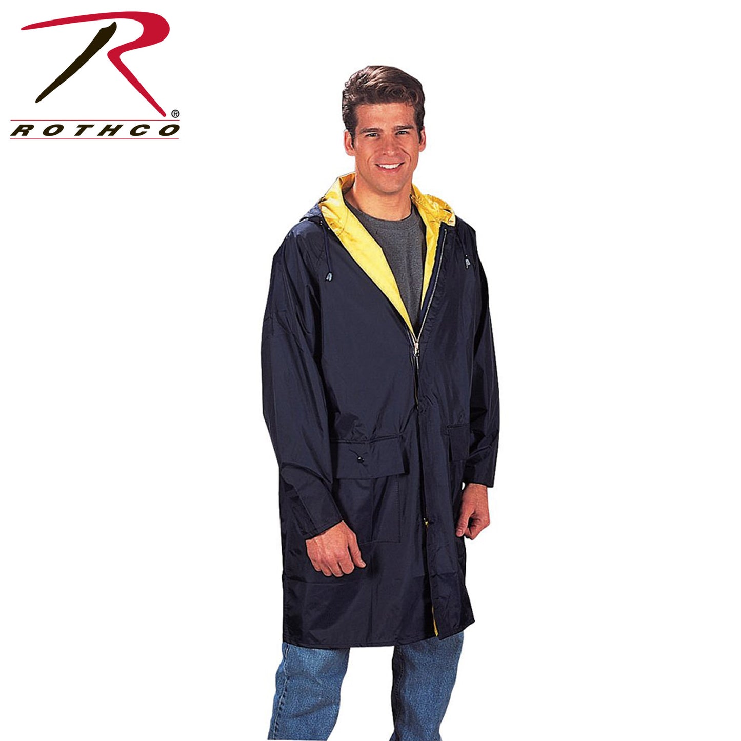 Rothco Reversible 3/4 Length Rain Parka