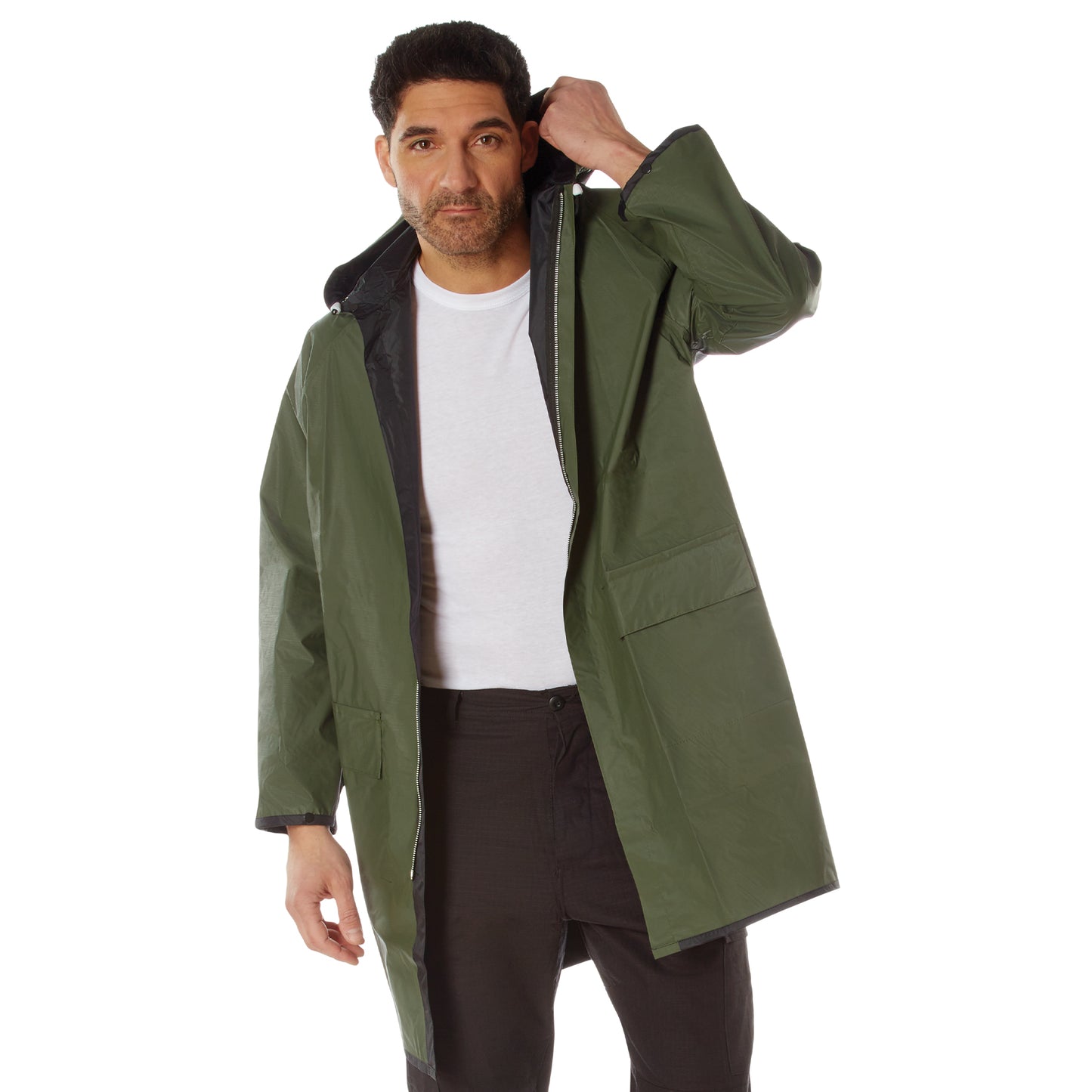 Rothco Reversible 3/4 Length Rain Parka