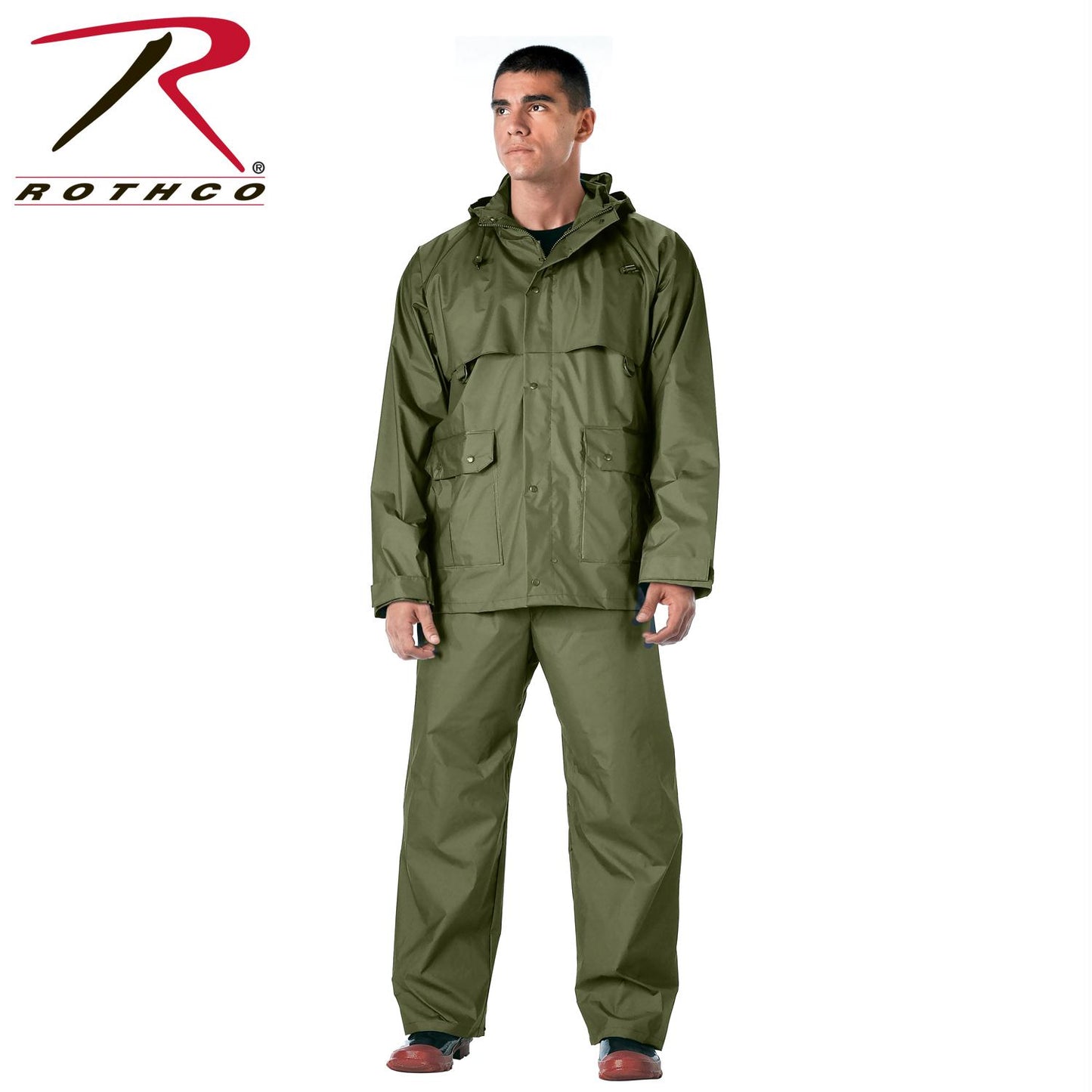 Rothco 2 Piece Microlite PVC Rainsuit