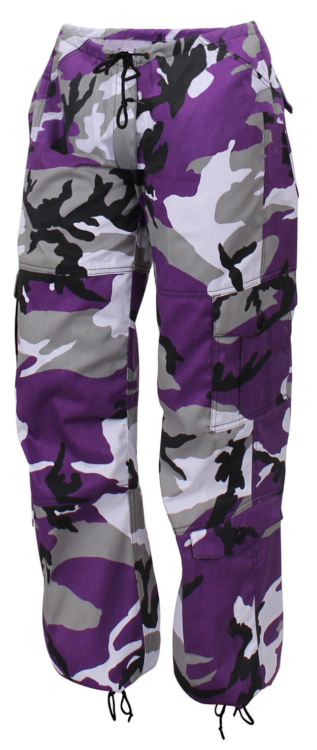 Rothco Womens Paratrooper Colored Camo Fatigues