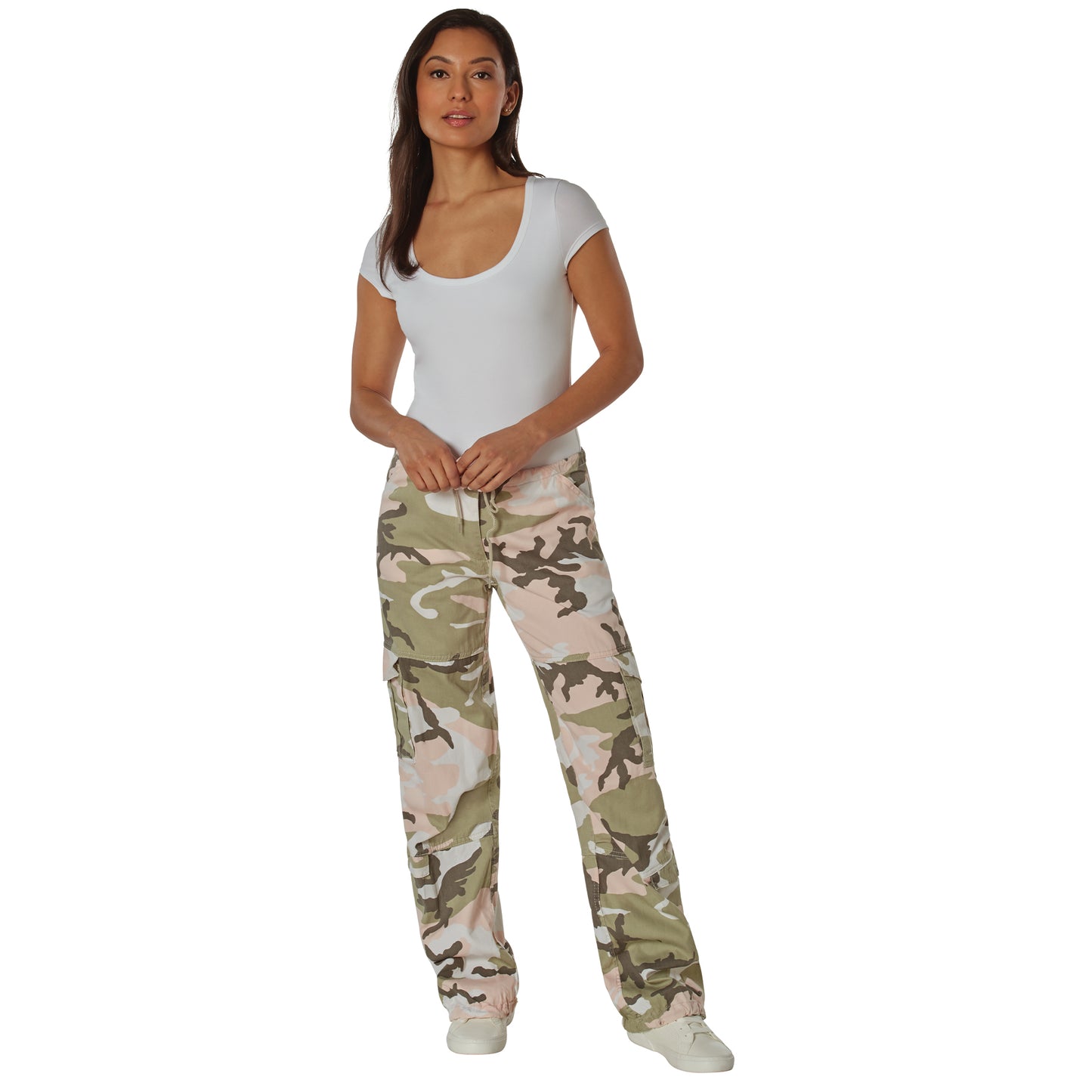 Rothco Women's Camo Vintage Paratrooper Fatigue Pants