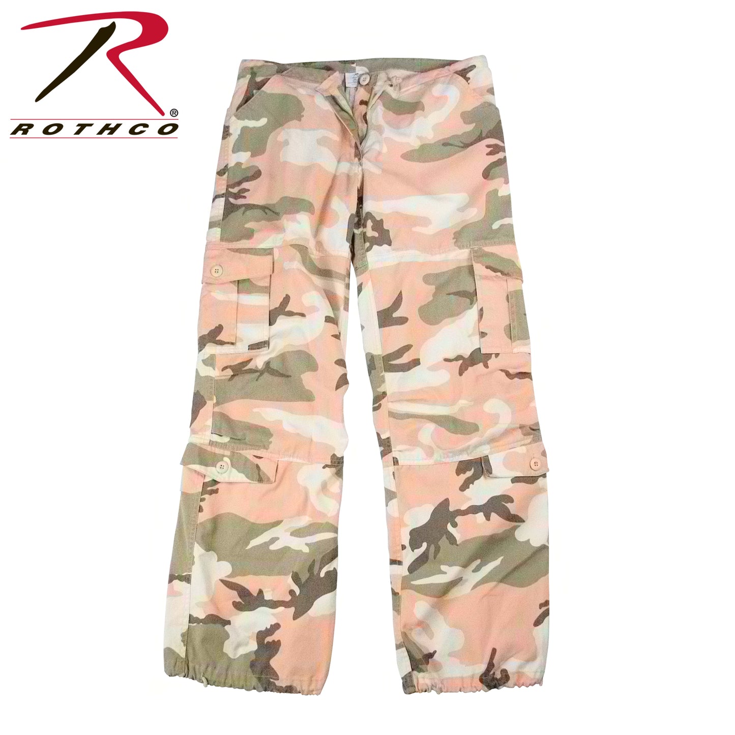 Rothco Women's Camo Vintage Paratrooper Fatigue Pants