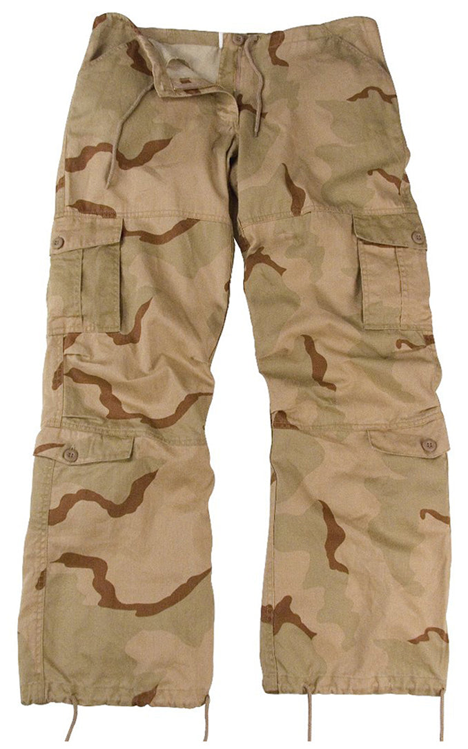 Rothco Women's Camo Vintage Paratrooper Fatigue Pants